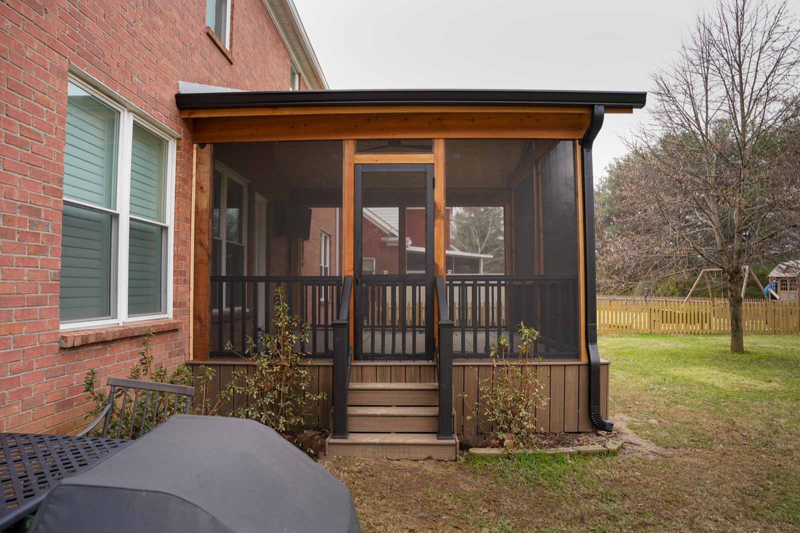 Cedar Screened Porch